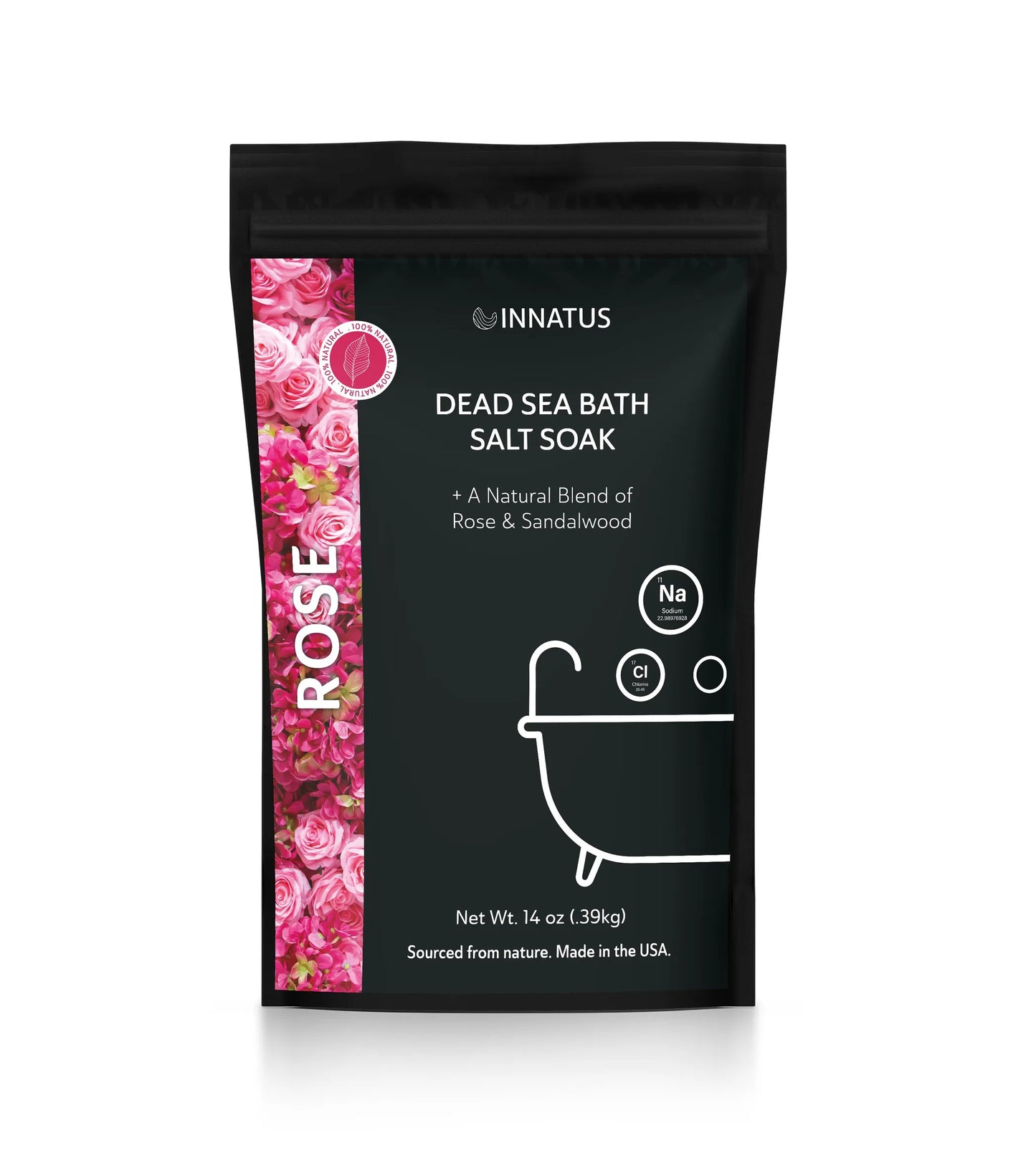 Luxury Dead Sea Spa Gift Set Bath Salt, Magnesium Flakes, Pillow & Linen Spray, and Mud Mask Rose & Sandalwood Aromatherapy Kit for Relaxation, Hydration & Skincare Perfect Self-Care Gift