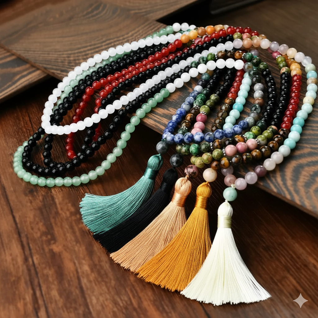 Spiritual Jewelry: 108 Bead Malas and More for Yoga & Meditation