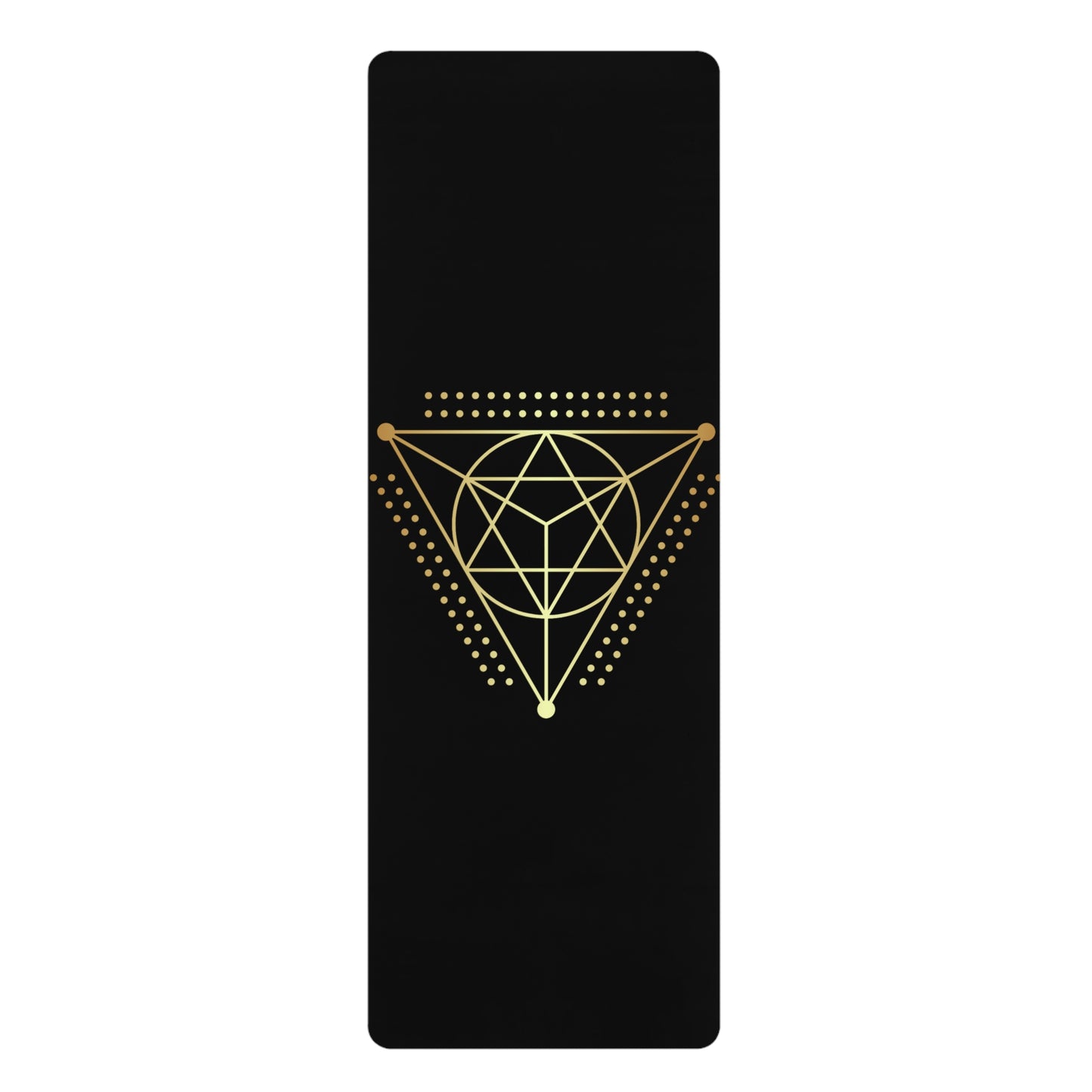 Geometric Yoga Mat for Mindful Practice | Sacred Flow Design