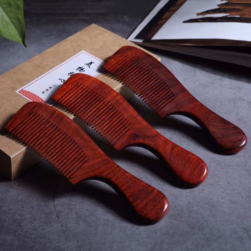 Red Sandalwood Classical Wooden Comb Holiday Gift
