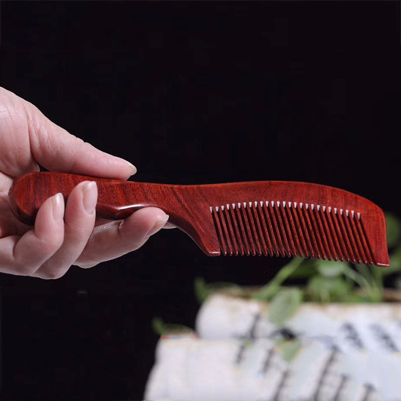 Red Sandalwood Classical Wooden Comb Holiday Gift