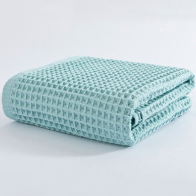 Cotton bath towel big towel with waffle absorption