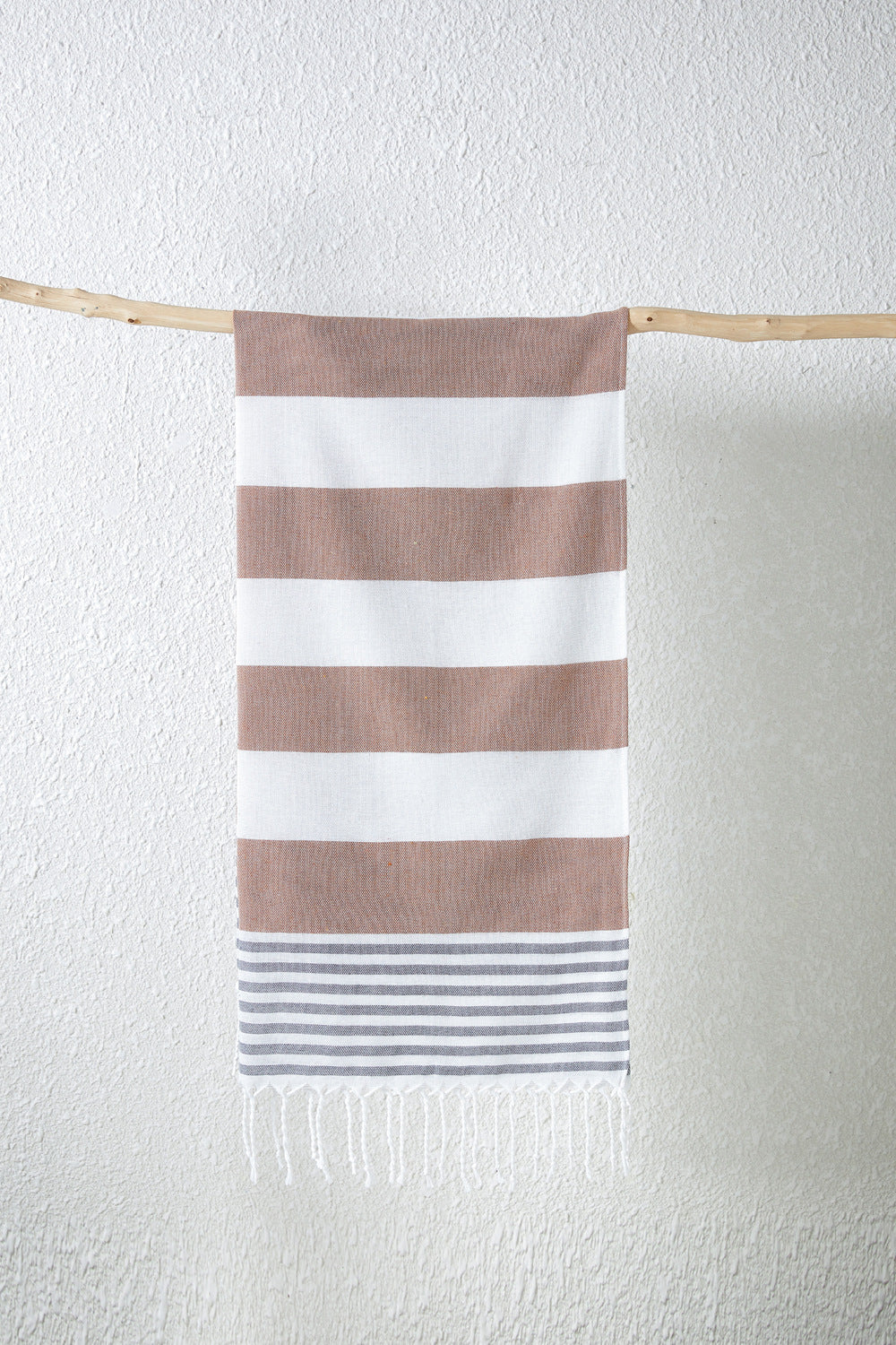 Turkish Beach Towel Cotton And Linen Stripes Quick-drying Shawl