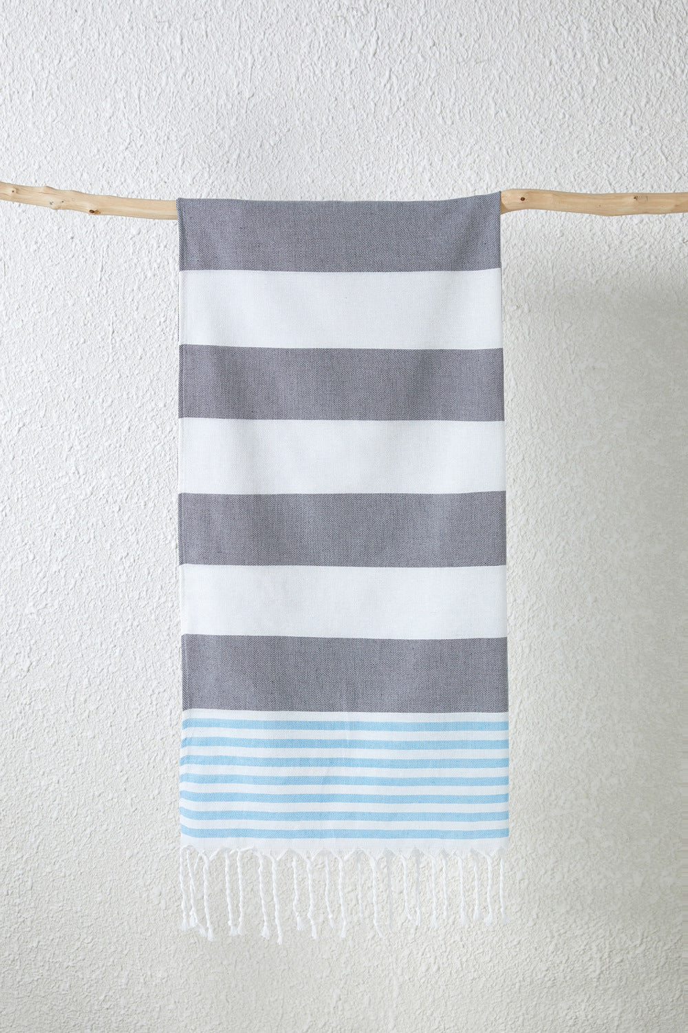 Turkish Beach Towel Cotton And Linen Stripes Quick-drying Shawl