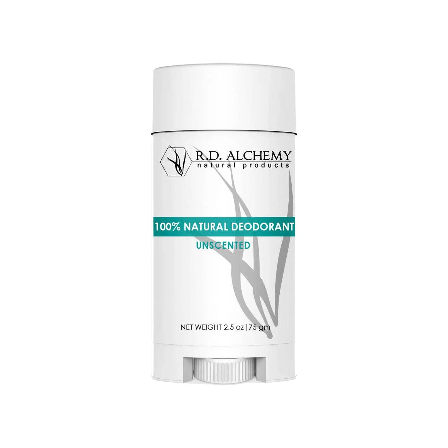 Unscented Natural Deodorant - Aluminum-Free, Vegan & Baking Soda Free