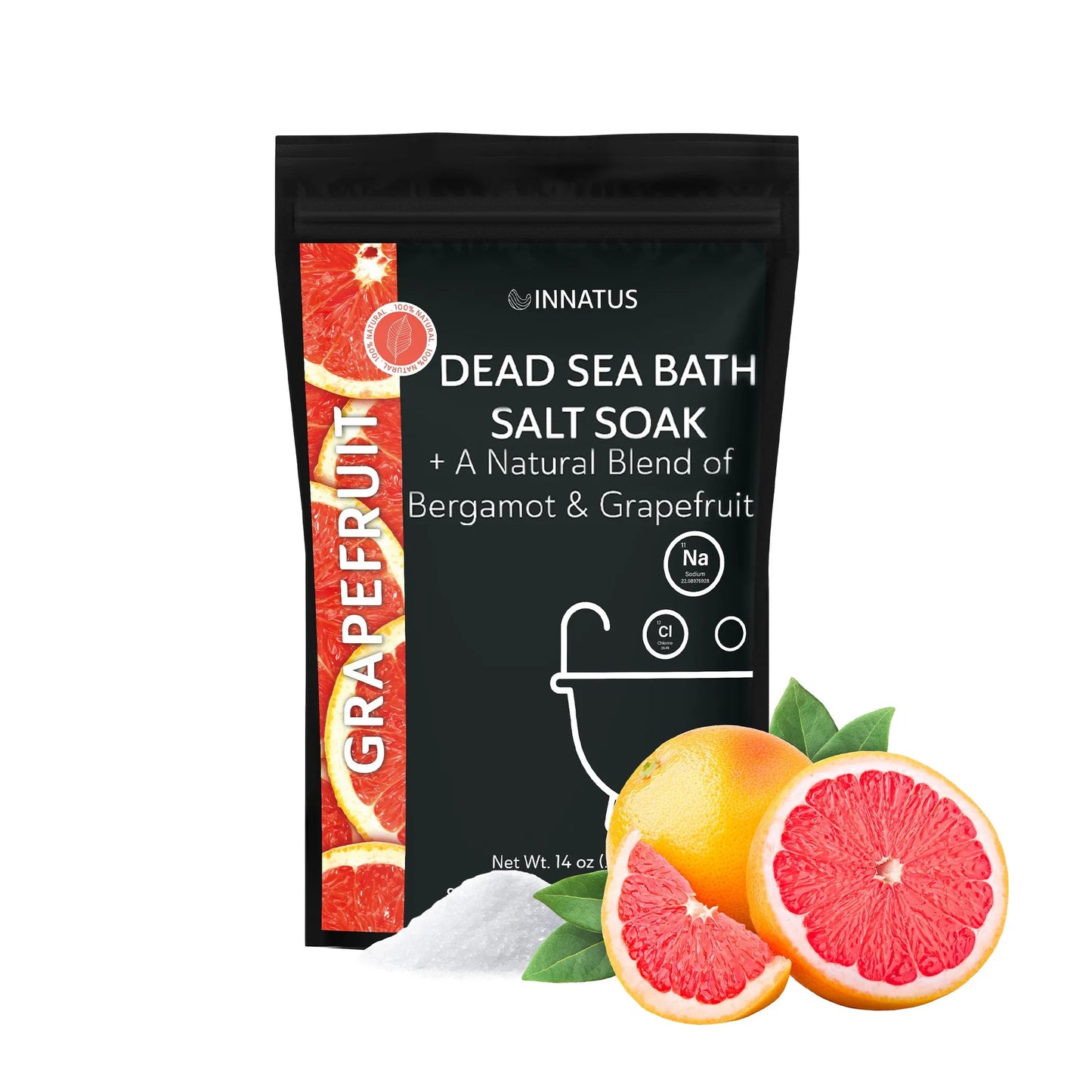 Dead Sea Spa Gift Set with Lavender | Bath Salt, Mud Mask & Essential Oil
