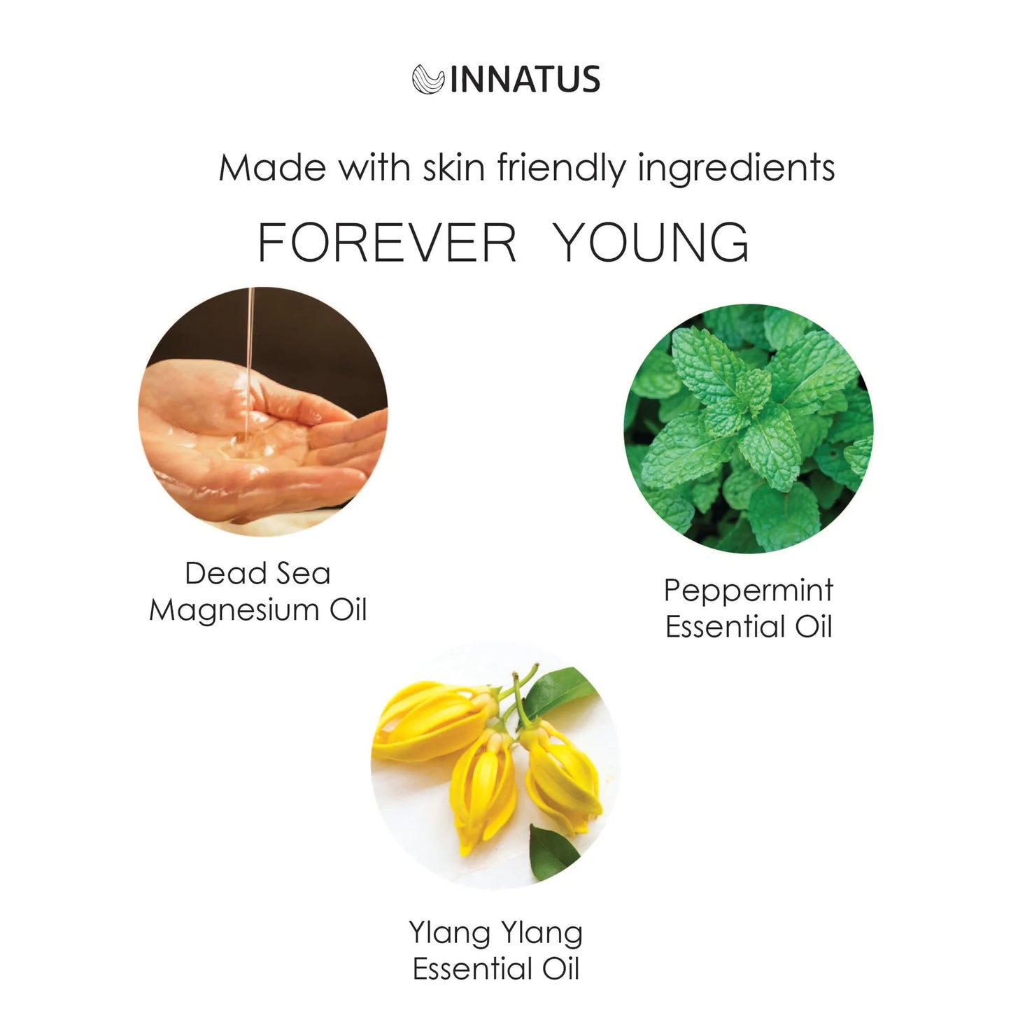 Natural dead sea magnesium Forever Young oil