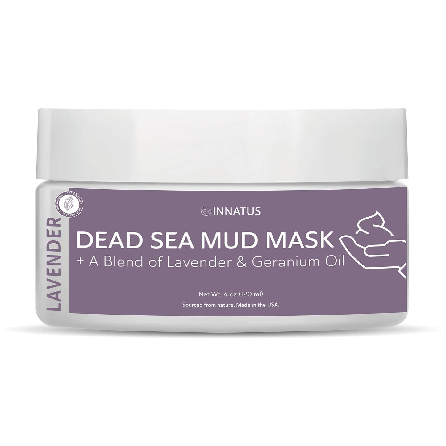 Dead Sea Mud Mask with Lavender Oil | Calming Detox Face Treatment