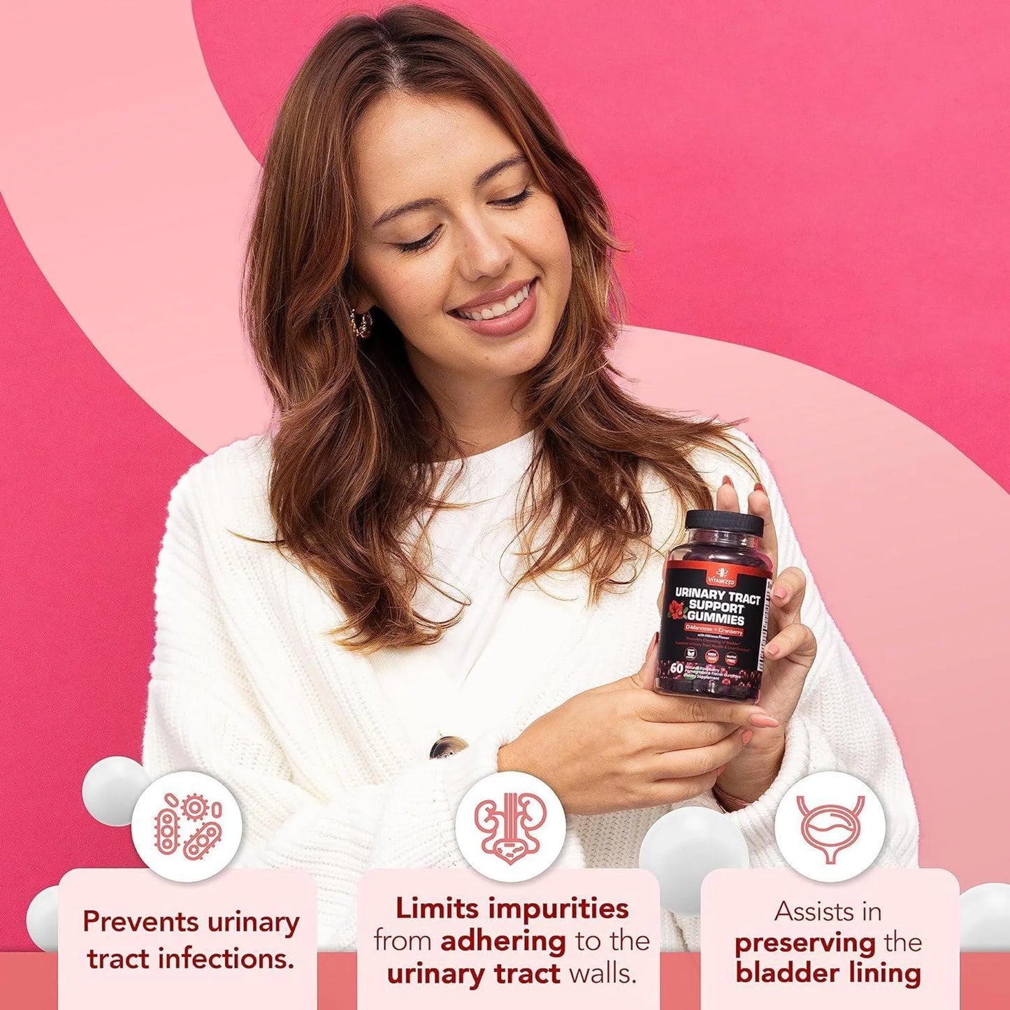 The Ultimate Defense: Potent Cranberry & D-Mannose Gummies