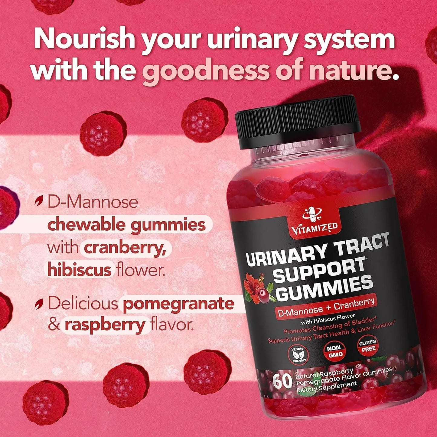 The Ultimate Defense: Potent Cranberry & D-Mannose Gummies