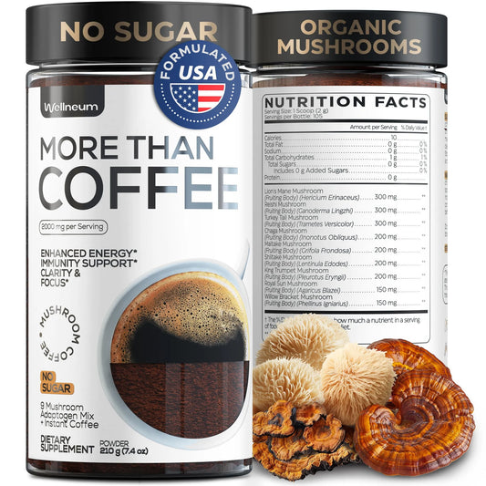 ☕ THE SMART SWAP: Instant Organic Mushroom Coffee