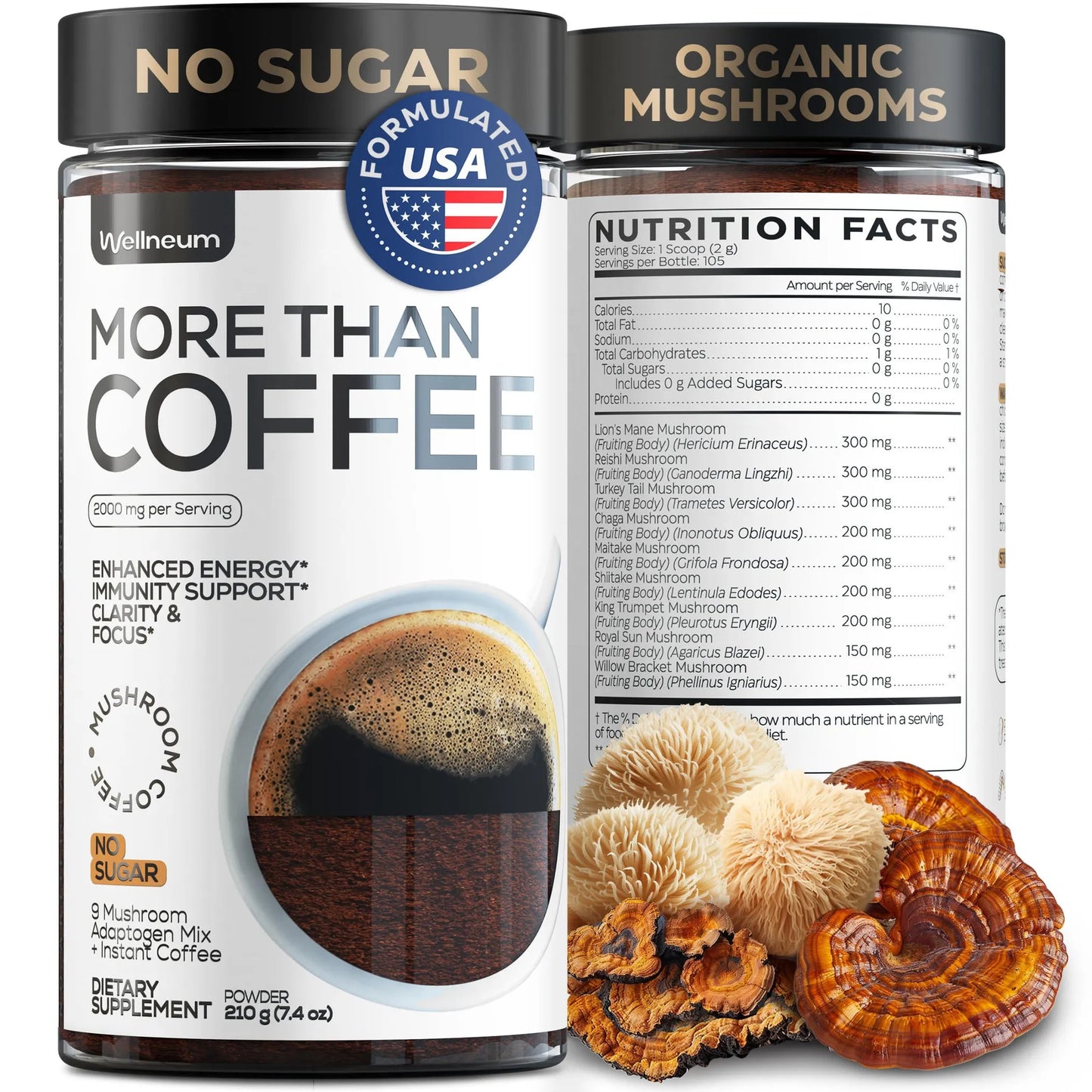 ☕ THE SMART SWAP: Instant Organic Mushroom Coffee