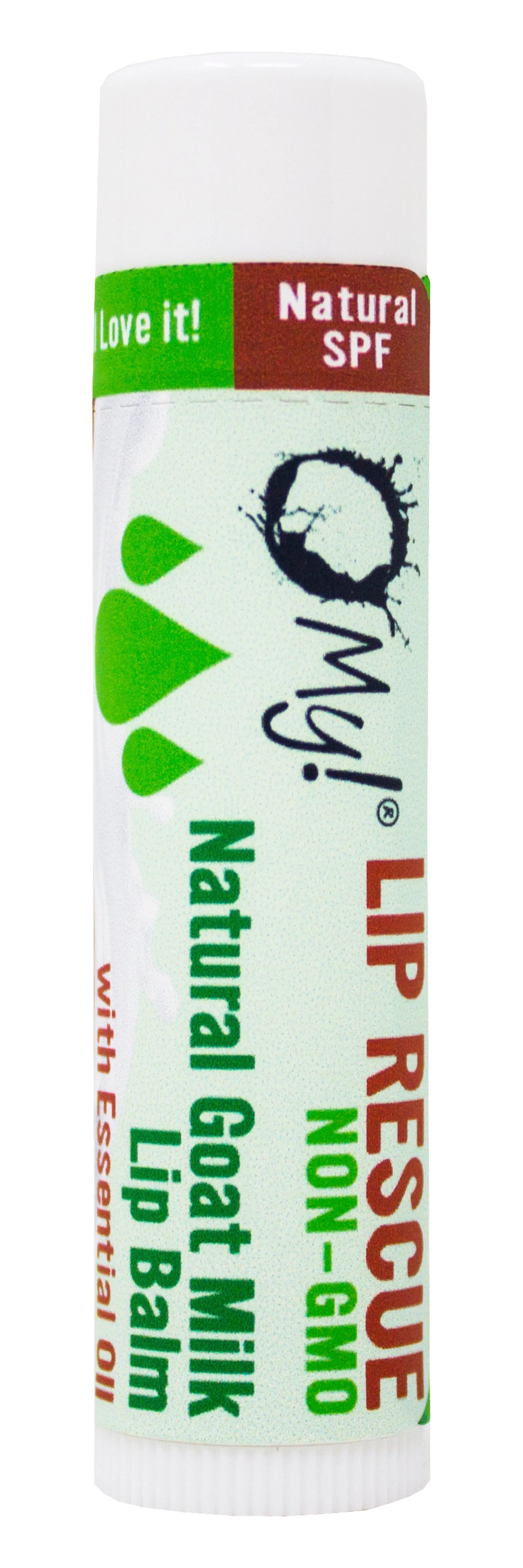O My! Goat Milk Lip Balm - Natural Goat Milk Lip Balm - Shea Butter and Vitamin E - Free of Parabens & More - Leaping Bunny Certified - Handcrafted in USA