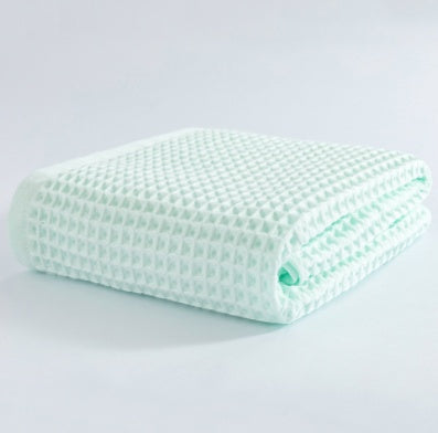 Cotton bath towel big towel with waffle absorption