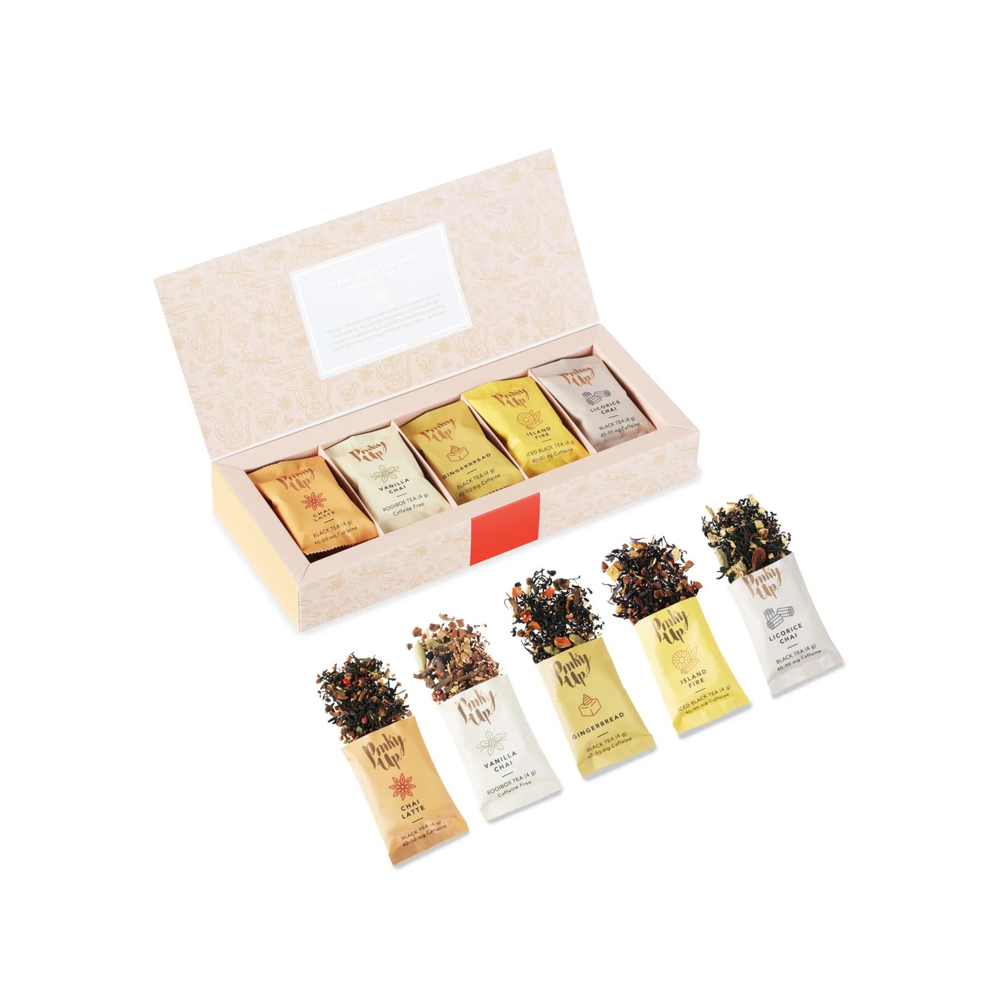 Chai Assortment Loose Leaf Tea Sampler by Pinky Up