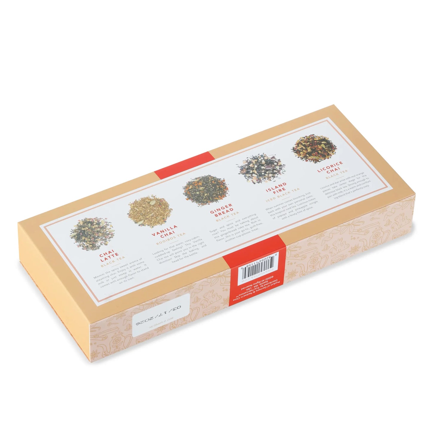 Chai Assortment Loose Leaf Tea Sampler by Pinky Up