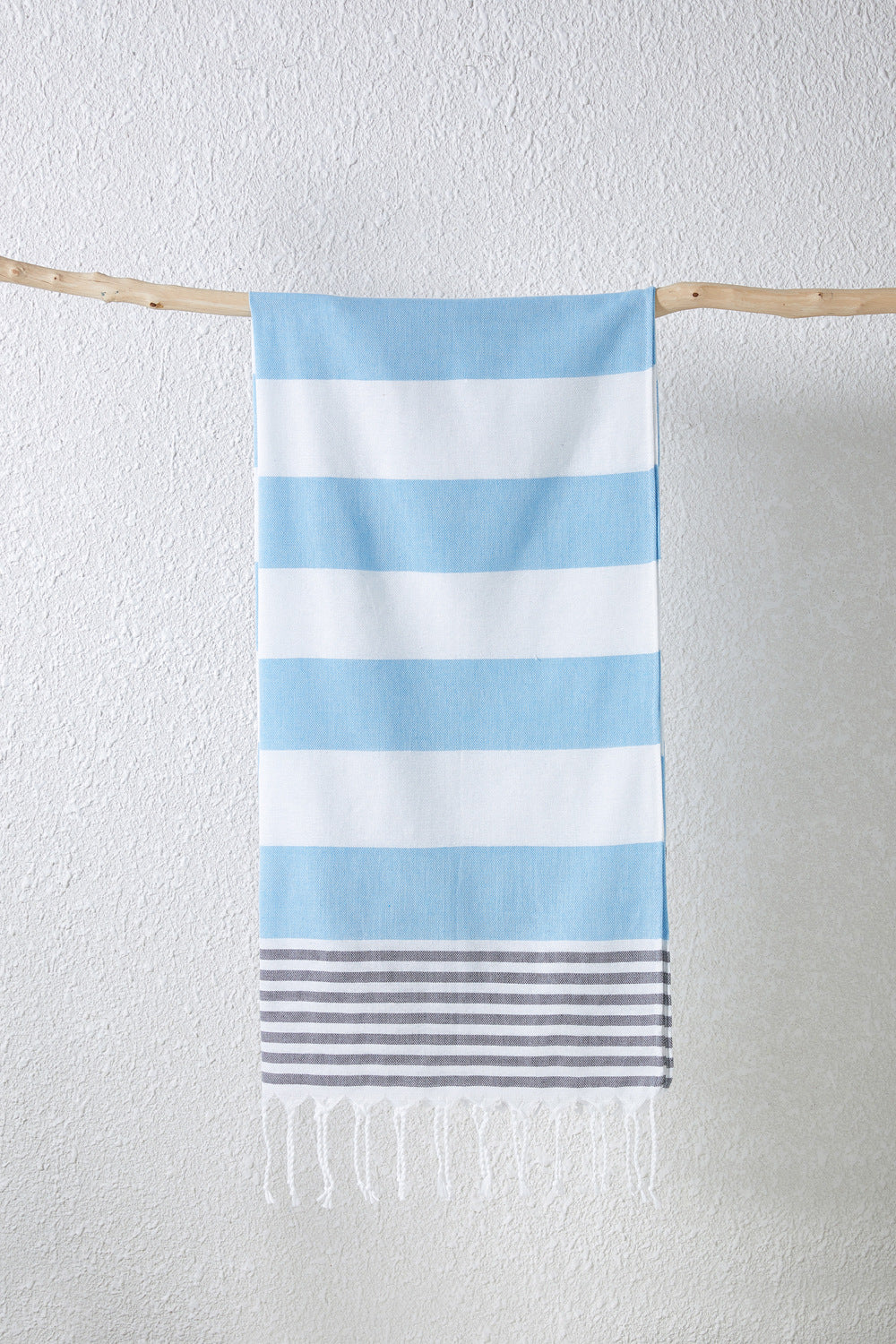 Turkish Beach Towel Cotton And Linen Stripes Quick-drying Shawl