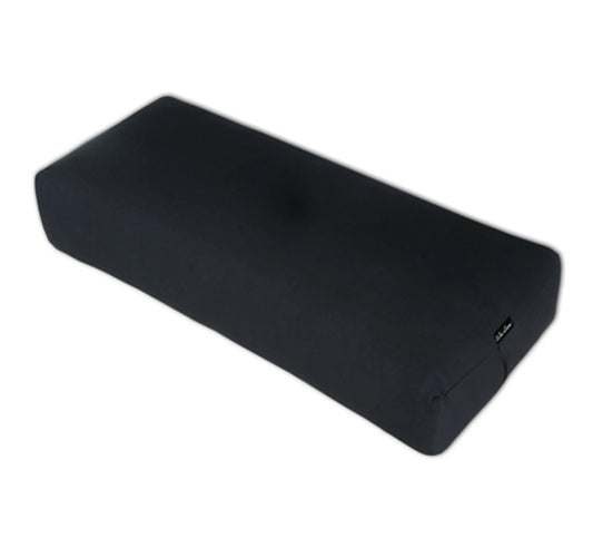 Rectangular Yoga Bolster | 100% Cotton Support Cushion 10x6x24