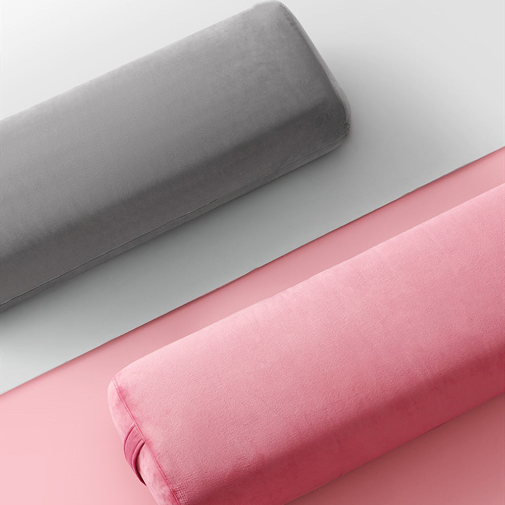 Yoga Bolster Pillow for Meditation and Support Rectangular Yoga Cushion  from Machine Washable with Carry Handle