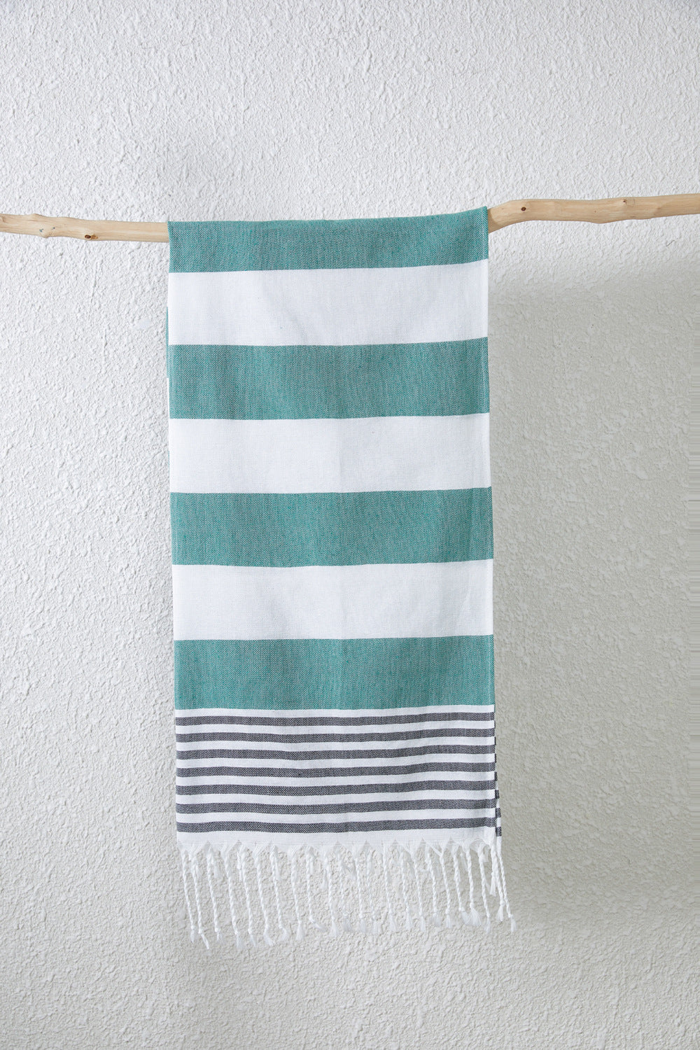 Turkish Beach Towel Cotton And Linen Stripes Quick-drying Shawl