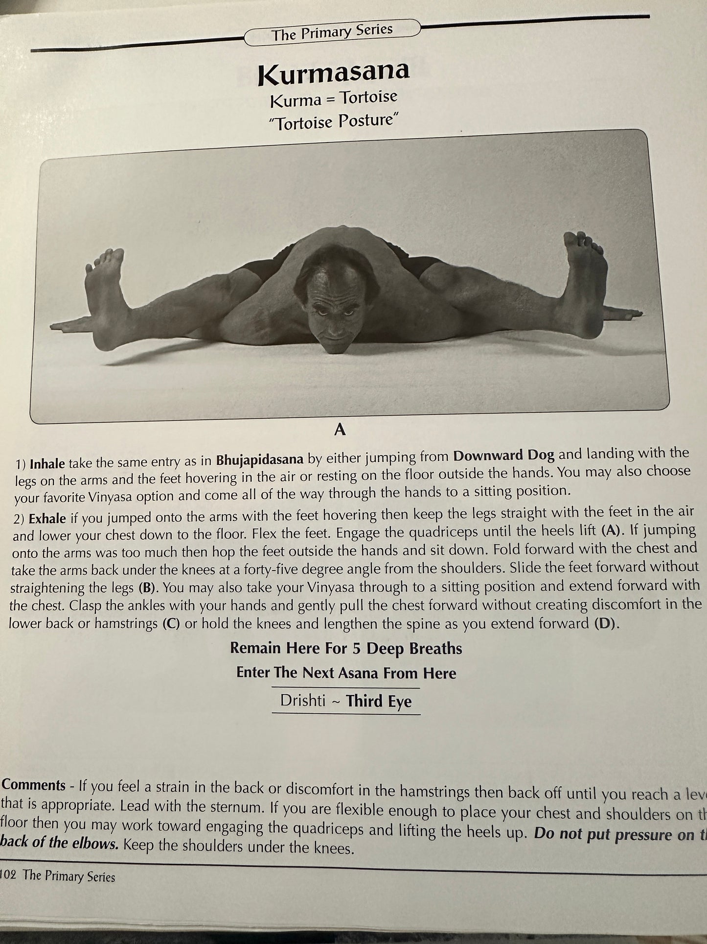 Ashtanga Yoga: The Practice Manual by David Swenson | Primary & Intermediate Series