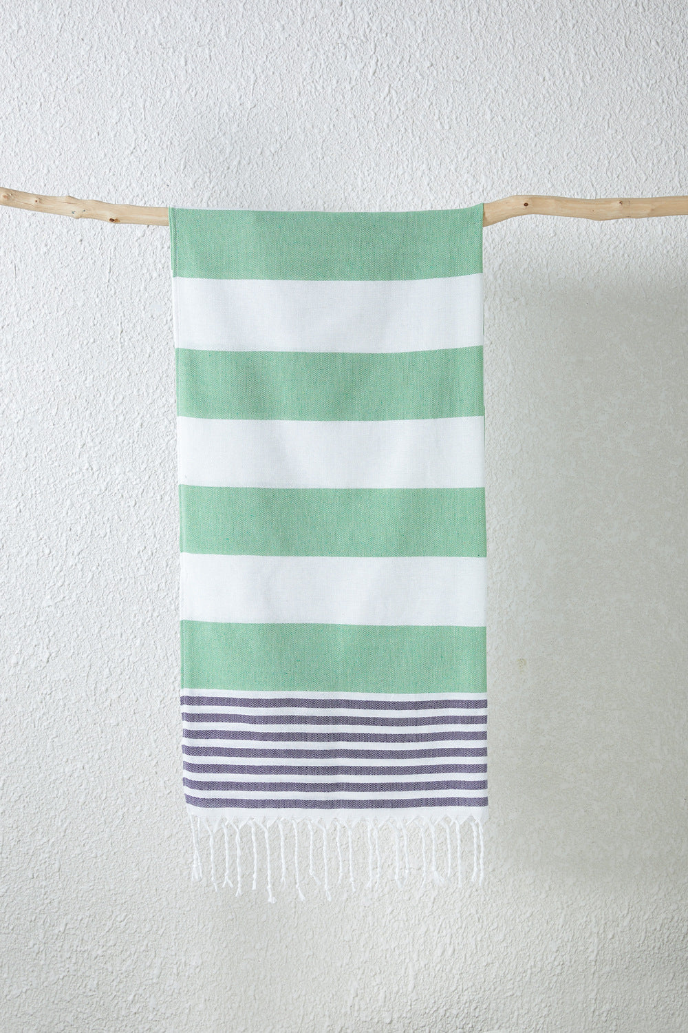Turkish Beach Towel Cotton And Linen Stripes Quick-drying Shawl