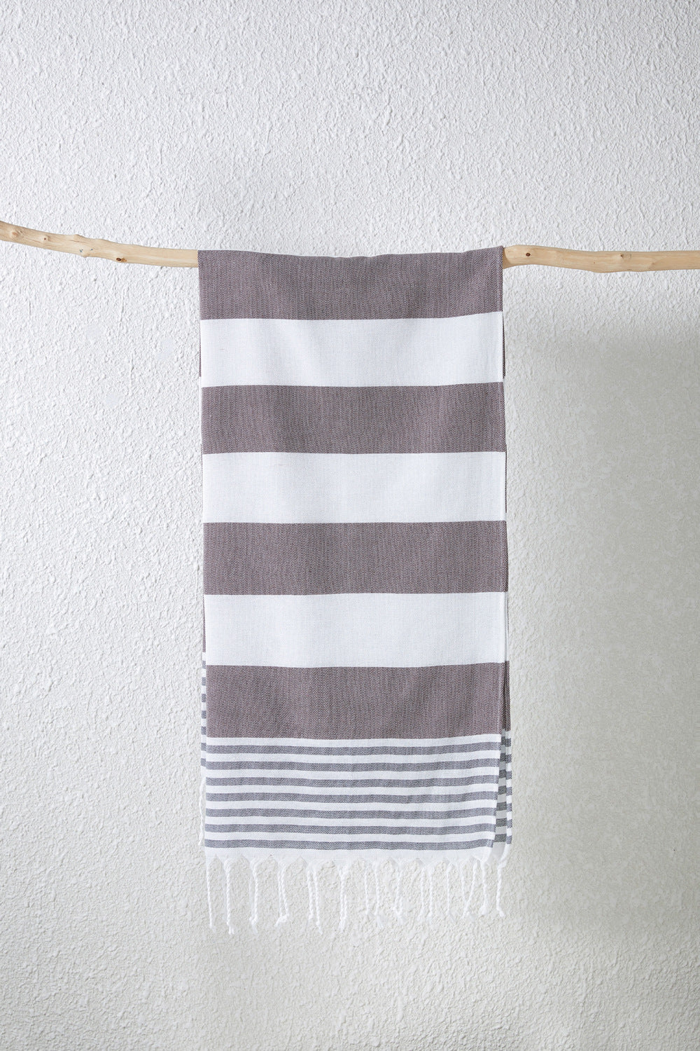 Turkish Beach Towel Cotton And Linen Stripes Quick-drying Shawl