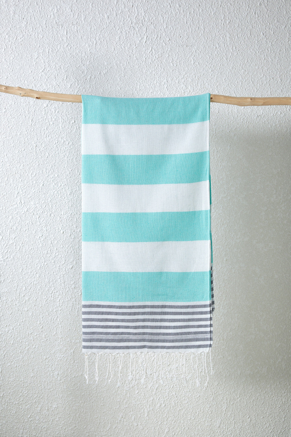 Turkish Beach Towel Cotton And Linen Stripes Quick-drying Shawl